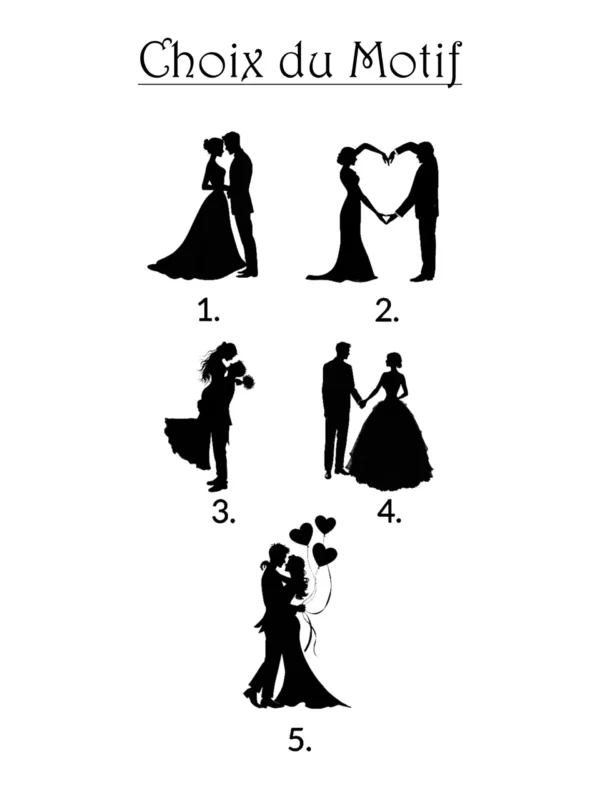 Magnet Save the Date gravé – Calendrier mariage – Bois personnalisé ...